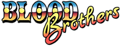 Blood Brothers logo for ZX Spectrum